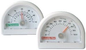 Thermometer and hygrometer